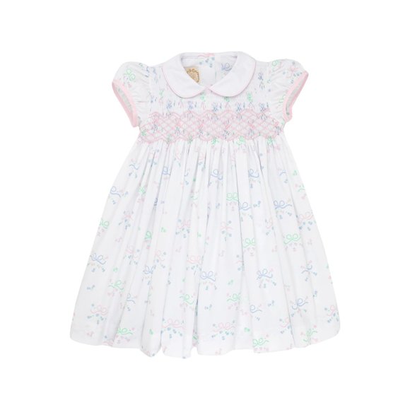 The Beaufort Bonnet Company Other - Dottie Hart Dress in Grandmillennial-Esque With Palm Beach Pink